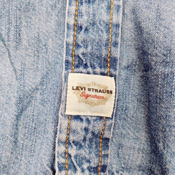 Levi's Strauss Men's Button Down Denim Jacket Size XXL Jean Jacket Snap Buttons - Picture 6 of 11